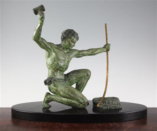 Hervor. The Age of Bronze, H. 15.75in.